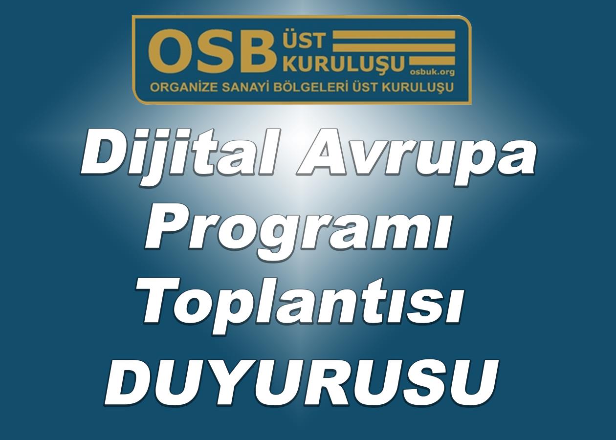 OSBÜK İşletme Geliştirme Destek Programı Destek Üst Limitleri Duyurusu