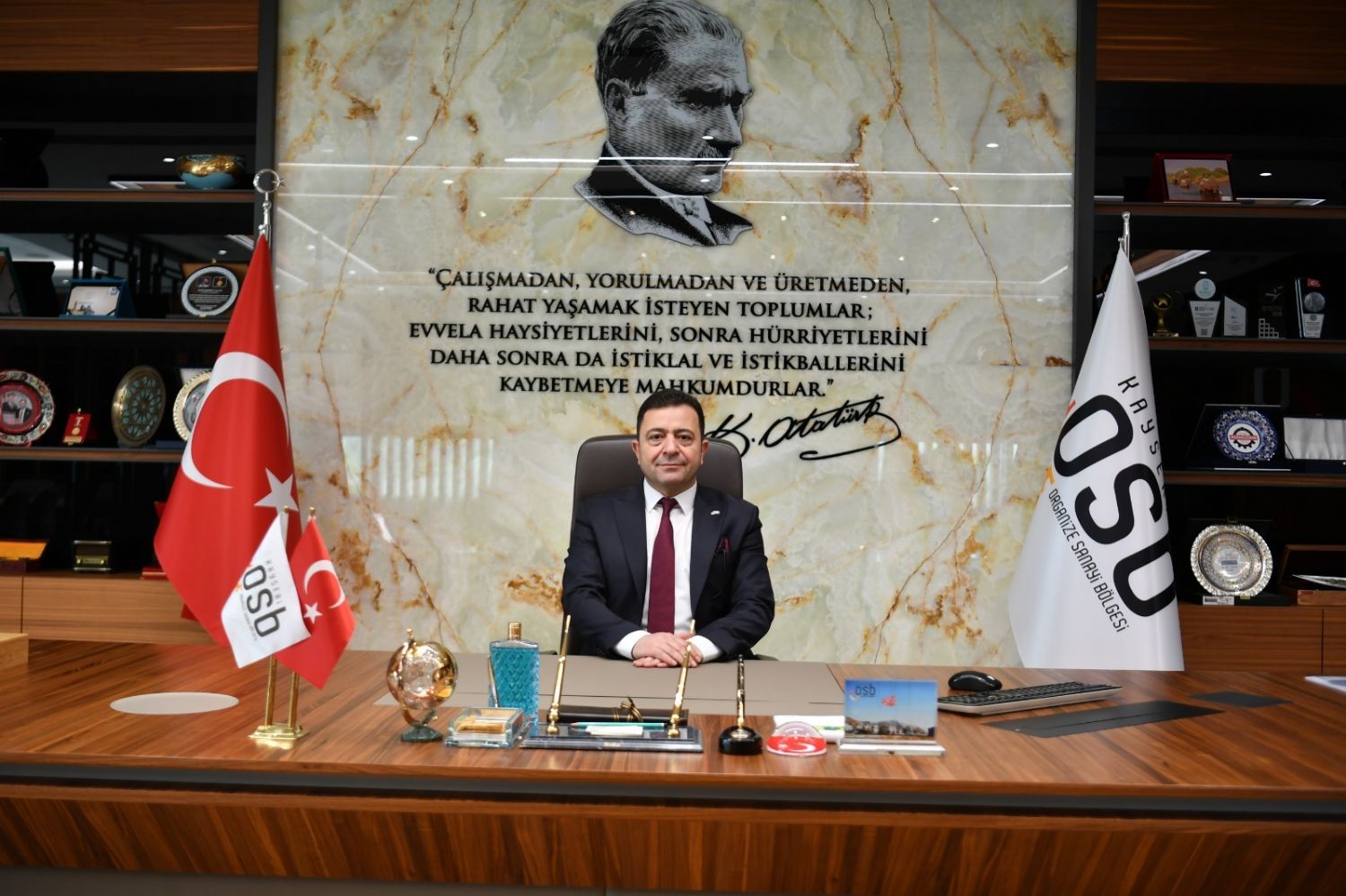 Kayseri OSB Başkanı Yalçın: İhracatımızdaki artış sevindiricidir